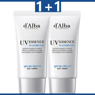 1+1 dalba Waterful essence ครีมกันแดด 50 มล. / d alba sunscreen / dalba waterfull sunblock