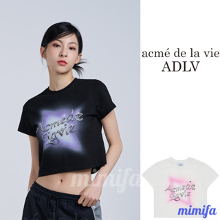 เสื้อยืดแขนสั้น พิมพ์ลายโลโก้ ADLV SHINING โลหะ สําหรับผู้ชาย