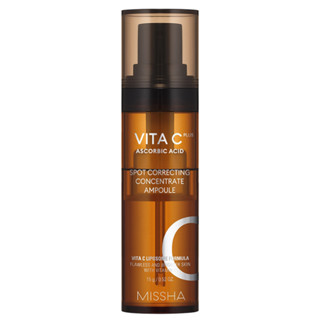 Missha Vita C Plus Spot Correcting Concentrate Ampoule 0.54 oz./15g (วันหมดอายุ: พฤษภาคม 2026)