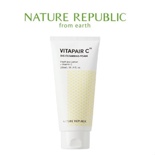 [NATURE REPUBLIC] Vitapair C Big Cleansing Foam 300ml   โฟมล้างหน้า ขนาดใหญ่  สินค้าเกาหลีแท้ๆส่งตรงจากเกาหลี