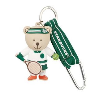 🎀【Last chance!!! พร้อมส่ง】  2023 แก้วสตาร์บัคส์เกาหลี Starbucks Korea Summer joy bearista key chain