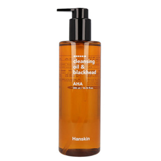 Hanskin คลีนซิ่งออยล์ &amp; สิวหัวดํา AHA 10.14 fl.oz / 300ml