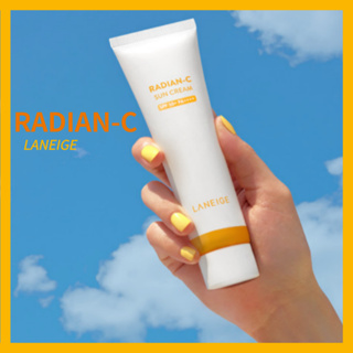 [LANEIGE] ใหม่ RADIAN-C ครีมกันแดด 50 มล. 2023 | Skin CARE ครีมกันแดด ให้ความชุ่มชื้น ติดทนนาน ป้องกันรังสียูวี | สินค้ายอดนิยมของแท้ 100% จากเกาหลี