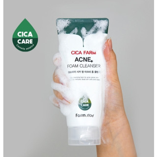 [Farm Stay] Cica Palm Acne โฟมล้างหน้า ทําความสะอาดผิวหน้า 180 มล.