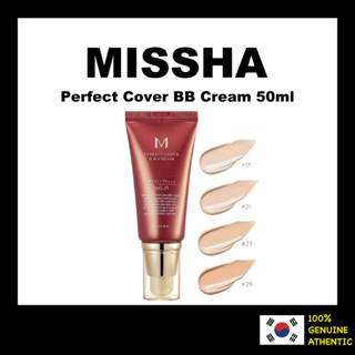 [MISSHA] M Perfect Cover บีบีครีม 50 มล. (SPF42)