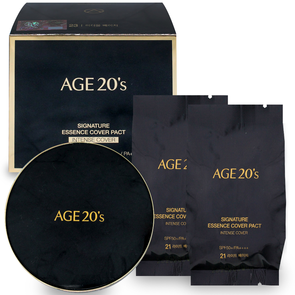 Age 20's Signature เอสเซ้นต์ปกปิดริ้วรอย 14 กรัม X2 ( 21 Light Beige )/Age 20s