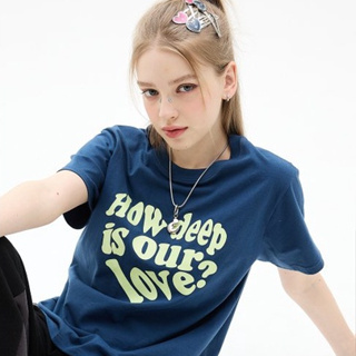 Luvistrue DN Luv Logo เสื้อยืด ของแท้ 100% สั่งจากเกาหลี