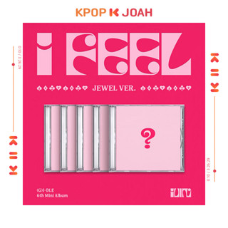 (G) I-DLE I FEEL 6th Mini Album (JEWEL Ver.) 5 Version Set