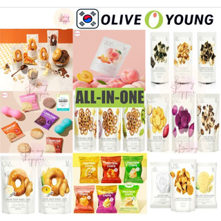 [KOREA] All-in-one OLIVE YOUNG ขนมขบเคี้ยว / เบเกิลชิป / ลาเวอร์ชิป / ดัลโกน่า / เพรทเซล / โปรตีนชิป / ขนมสายไหม / แล็บโนช / มันฝรั่งหวาน ฯลฯ