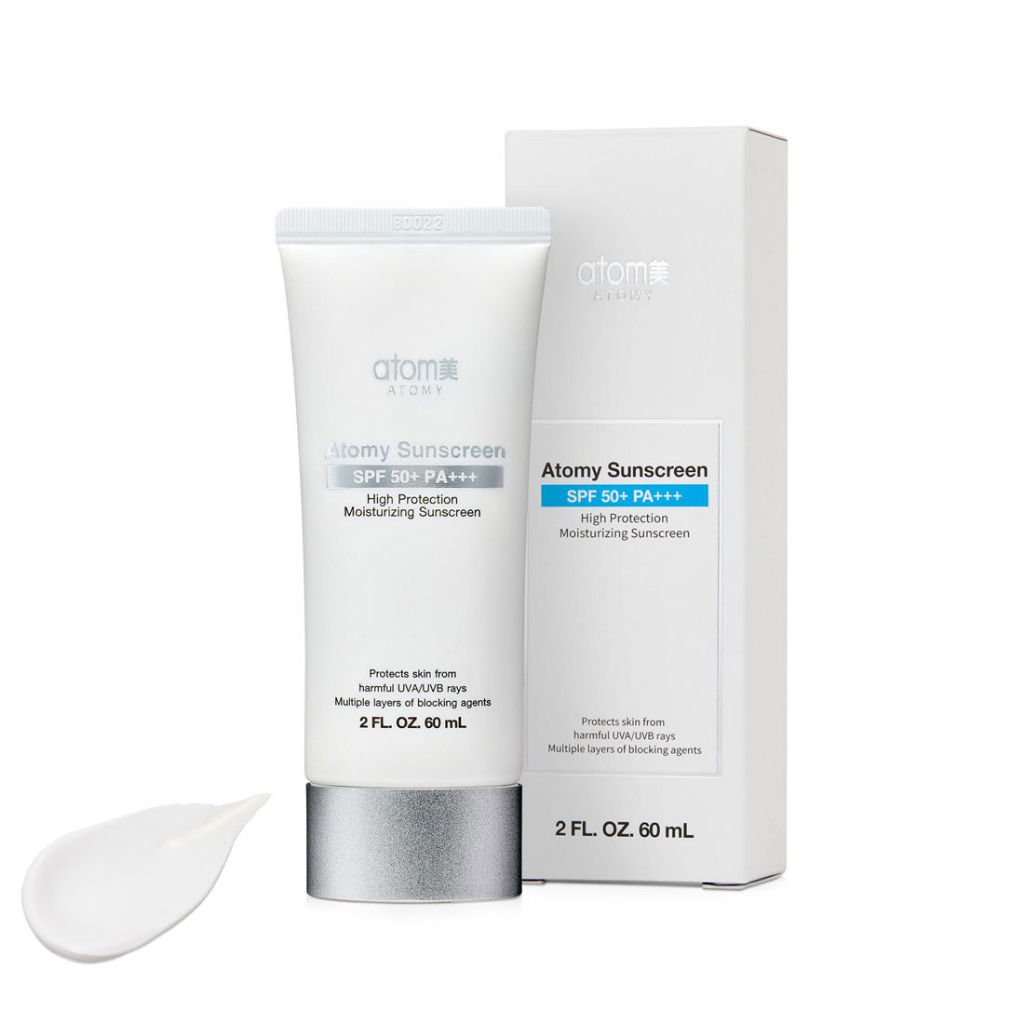 Atomy ครีมกันแดด SPF 50+ PA+++ กันแดด แข็งแรงมาก สีขาว*1ea 2 FL. Oz.60 มล.