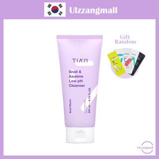 [TIAM] Snail &amp; Azulene คลีนเซอร์ pH ทําความสะอาดผิวหน้า 200 มล.