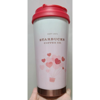 Starbucks Korea SS Elma Love Balloon Tumbler แก้วน้ํา ขนาด 473 มล.