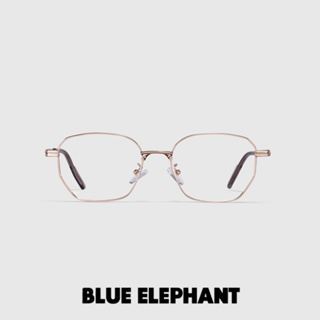 [BLUE Elephant] แว่นตา สีทอง 2023 | แว่นตาแฟชั่นเกาหลี กรอบย้อนยุค ของแท้ 100% / สําหรับผู้ชาย และผู้หญิง | ส่งตรงจากเกาหลี เป็นที่นิยม