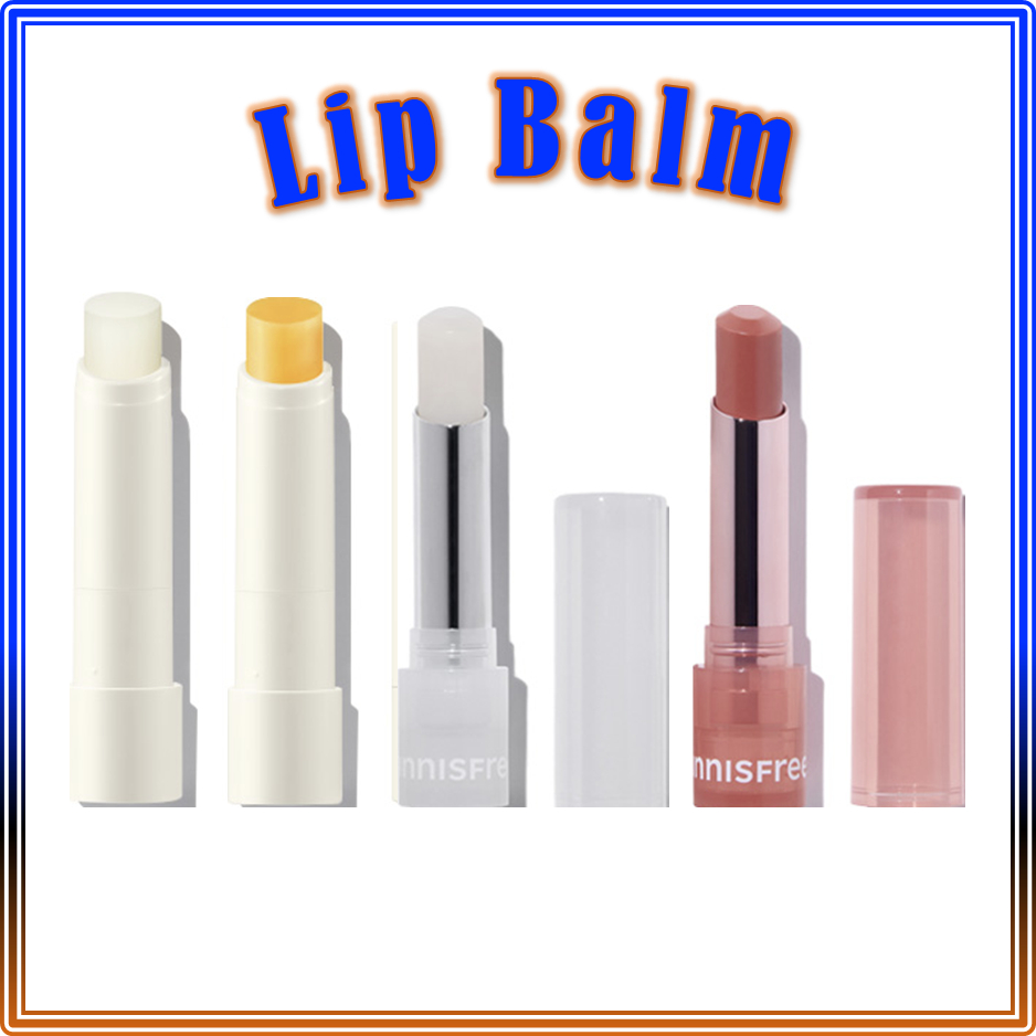 อินนิสฟรีลิปบาล์ม (Canola Honey Lip Balm-Intensive Moisturizing, Dewy Treatment Balm, Dewy Tint Lip Balm)
