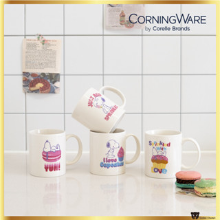 [Corningware By Corelle] Snoopy Macaron &amp; Cupcake Mug