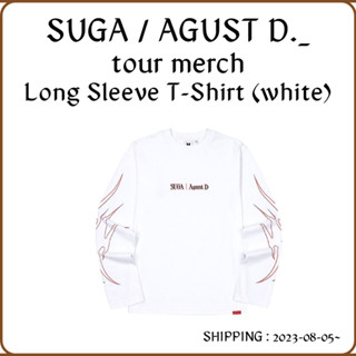 (SUGA/AGUST D.) เสื้อยืดแขนยาว _ จัดส่ง : 2023-08-05~