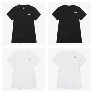 (NT7UP46) The NORTH FACE WS COTTON STRETCH S/S R/TEE เสื้อยืดผ้าฝ้าย