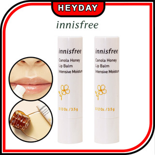 [Innisfree] Canola Honey Lip Balm 2ea ลิปบาล์ม ให้ความชุ่มชื้น สารอาหาร น้ํามันโจโจ้บา น้ํามันอัลมอนด์ ลิปแคร์ สุขภาพ เข้มข้น เครื่องสําอางเกาหลี คริสตัล บํารุงแห้ง บํารุง เนื้อละลาย ผู้ชาย