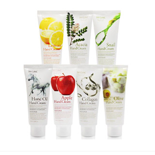 3w clinic moisturizing hand cream 100g 7types