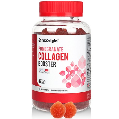 [ Nz Origin ] Pomegranate Collagen Jelly Inner Beauty gummy Collagen gummy วิตามิน (72gummies )