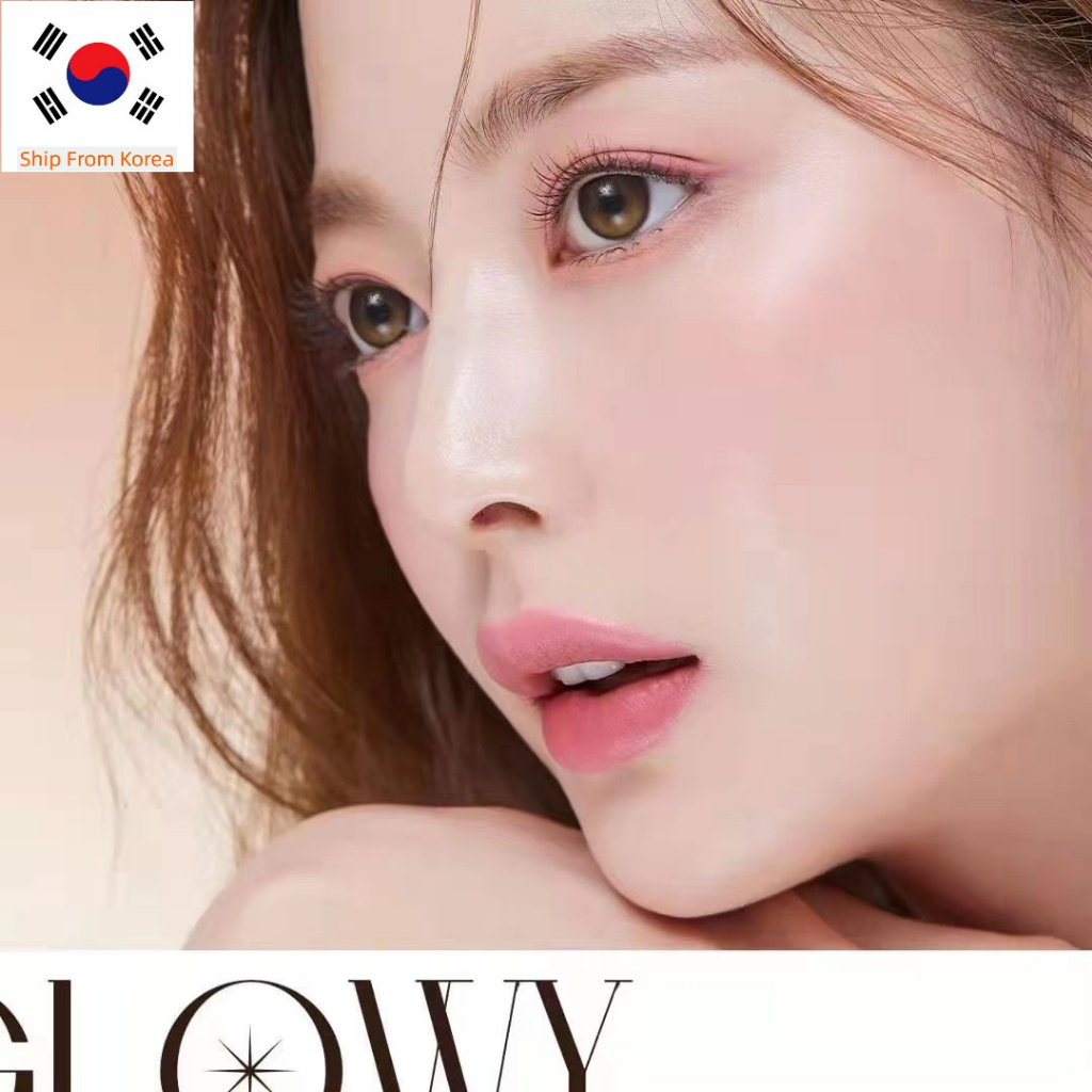 Olens EYELIGHTER GLOWY BROWN คอนแทคเลนส์ 2P เลนส์เกาหลี