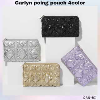 [Carlyn] Carlyn poing poing pouch 4 สี / สินค้าเกาหลี / ของแท้ 100% / ทําให้คุณเปล่งประกาย