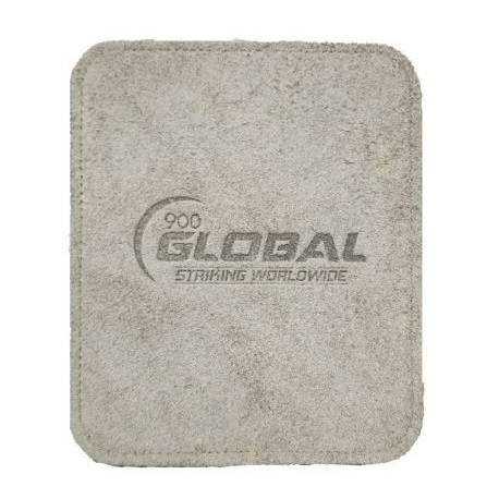 Global900 ผ้าขนหนู หนังวัวแท้ สองด้าน โบว์ลิ่งบอล (สุ่มสี)