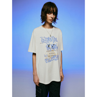 *สั่งทําพิเศษ [INSILENCE] เสื้อแขนสั้น สีเทา สีขาว