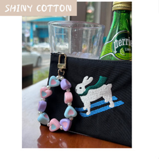 [Shiny Cotton] อุปกรณ์เสริมกระเป๋า _Heart bubble pop