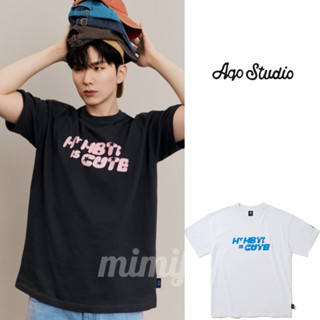 Aqo เสื้อยืด ลายอวกาศ สตูดิโอ ดาวน่ารัก