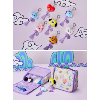 🎀【10th Anniversary/ Pre-order】BTS BT21 K-edition Travel Multi-Pouch/ Plush keyring