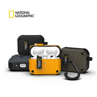 เกาหลี NATIONAL GEOGRAPHIC{AirPods4/AirPodsPro3/AirpodsPro2/AirPods3}เคสกันชนที่ทนทานล็อคอัตโนมัติเปิดเคสอัตโนมัติ