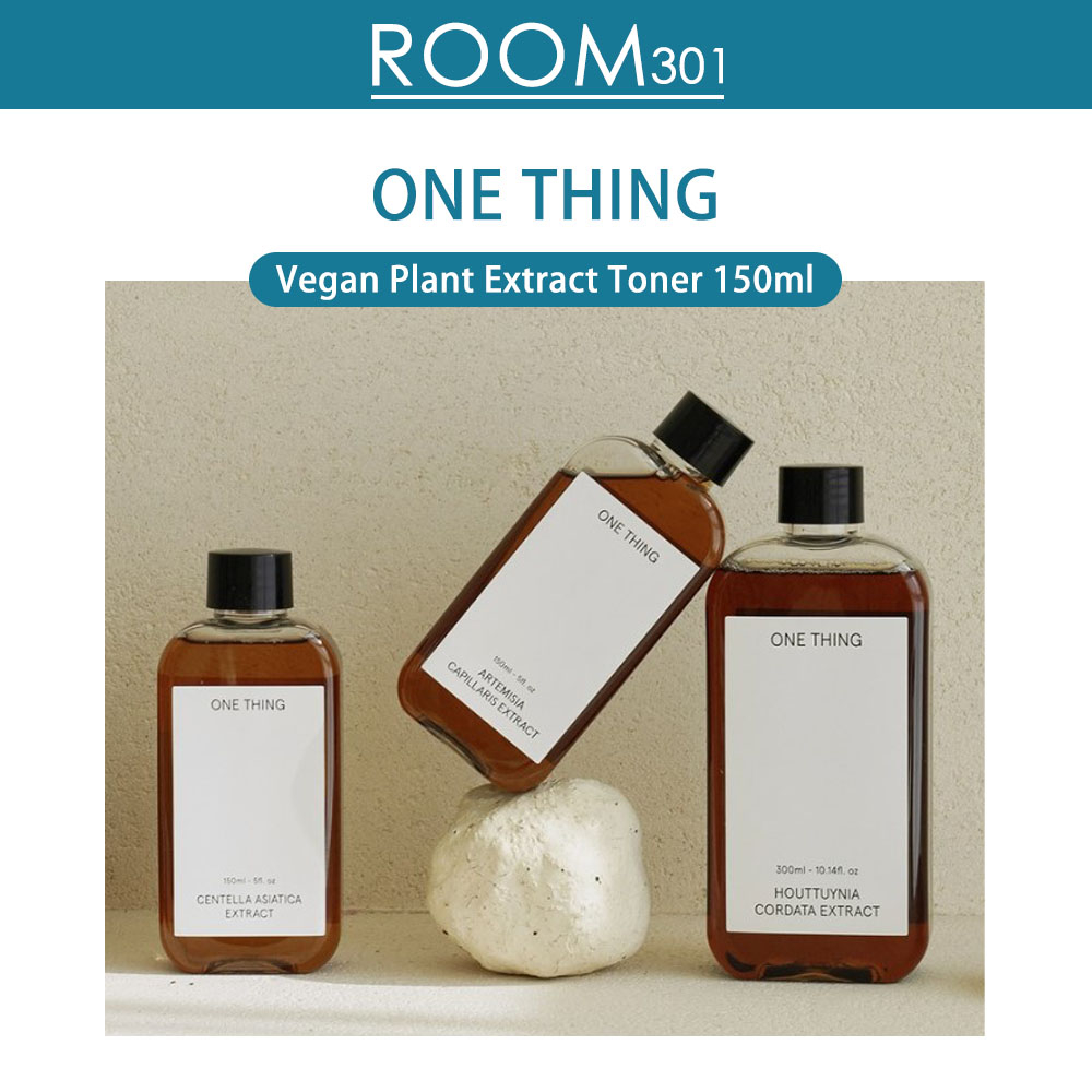 [ONE Thing] โทนเนอร์ผัก สารสกัดจากมังสวิรัติ (150 มล. / 3 ประเภท) ใบบัวบก ใบบัวบก ใบกระดิ่งบูทัวเนีย ดอกคาปิลลาริส