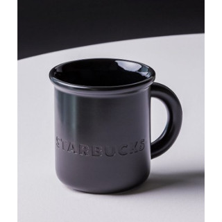 🎀【Pre-order】 2020 แก้วสตาร์บัคส์เกาหลี Starbucks Korea Black Ring Mug 355ml/ 12oz