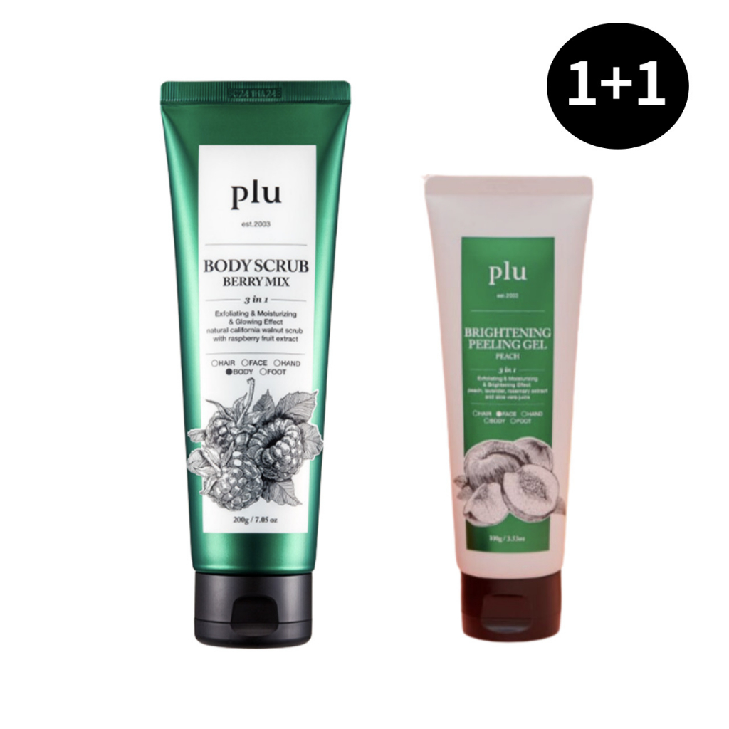 [KOREA] Plu สครับขัดผิวหน้า 200 กรัม + 100 กรัม