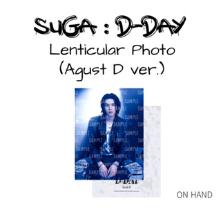 (SUGA : D-day) รูปถ่าย เพื่อความสวยงาม (สิงหาคม D ver.)