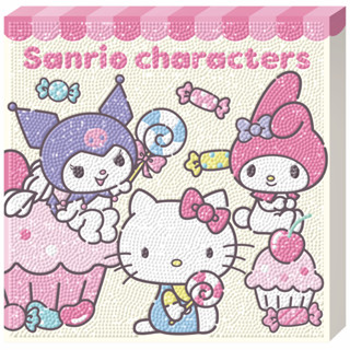 [Sanrio] Sanrio เครื่องประดับผ้าใบ - ขนมหวาน