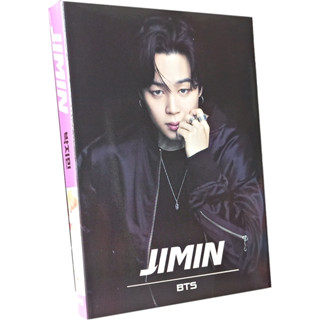 K-pop BTS (JIMIN) โพสต์อิท กระดาษโน้ต 4 พับ เวอร์ชั่นใหม่ 80 หน้า (4*20)