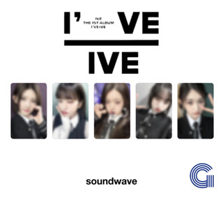 【SOUNDWAVE Pob】อัลบั้ม IVE - THE 1ST [IVe IVE]