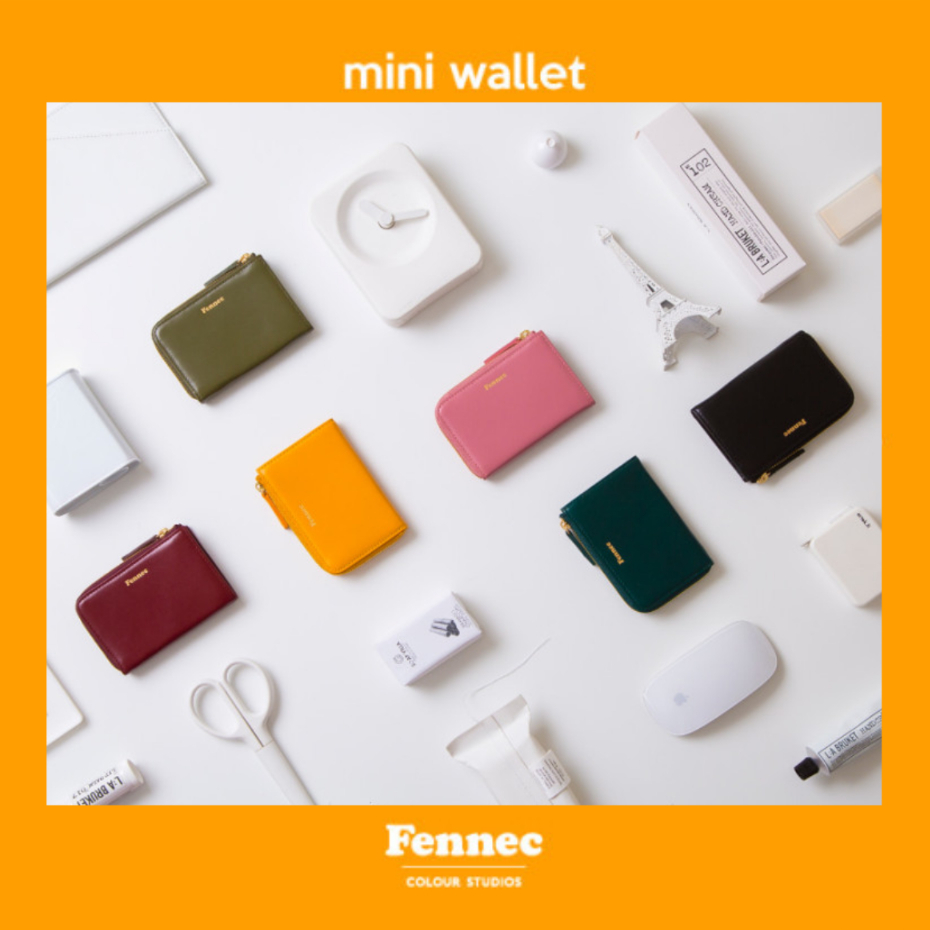 Card Holders 999 บาท [FENNEC] กระเป๋าใส่บัตร ขนาดเล็ก + กระเป๋าเงิน / ของขวัญ สําหรับผู้หญิง สไตล์น่ารัก สไตล์เกาหลี Women Bags