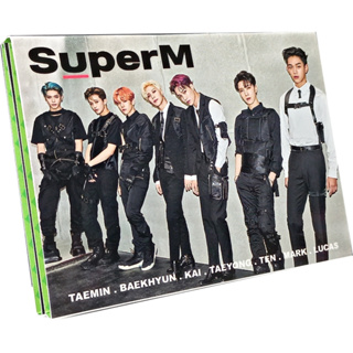 K-pop SUPERM กระดาษโพสอิท 4 พับ รุ่นใหม่ 80 หน้า (4*20)