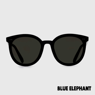 [BLUE Elephant] 2023 Best HAN ของแท้ 100% สีดํา | แว่นตากันแดด สไตล์เกาหลี | กรอบสี่เหลี่ยมผืนผ้า / ป้องกันรังสียูวี | ส่งตรงจากเกาหลี