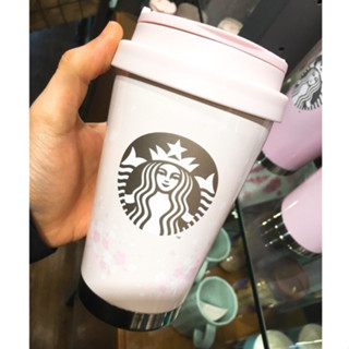 Starbucks Korea 2018 ss Cherryblossom Siren Elma Tumbler แก้วน้ําไซเรน ขนาด 355 มล.