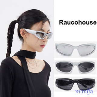 Raucohouse แว่นตากันแดด เลนส์กระจกกว้าง มิลเลนเนียม (UNISEX)