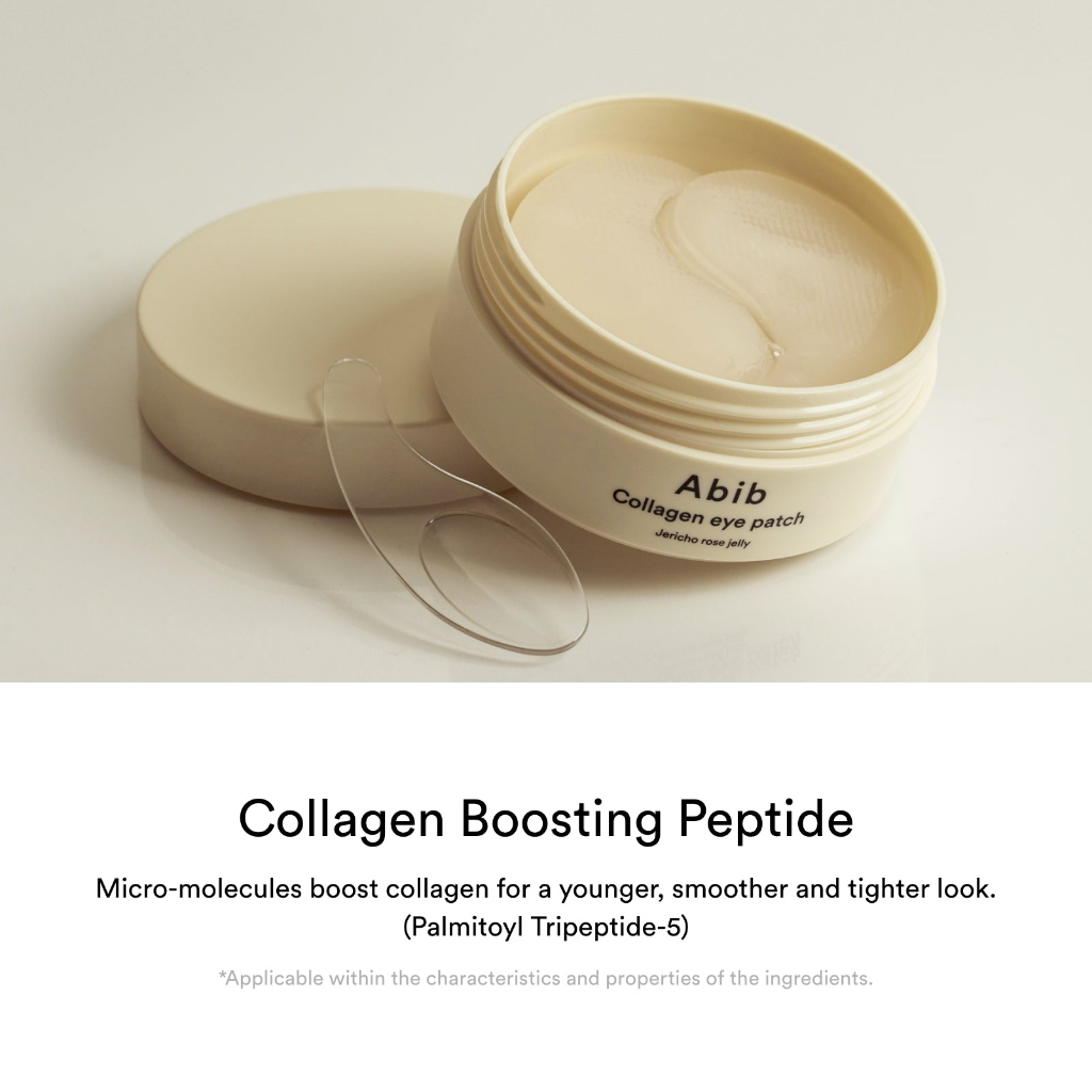 Abib Collagen แผ่นเจลลี่บํารุงรอบดวงตา 60p / 90g