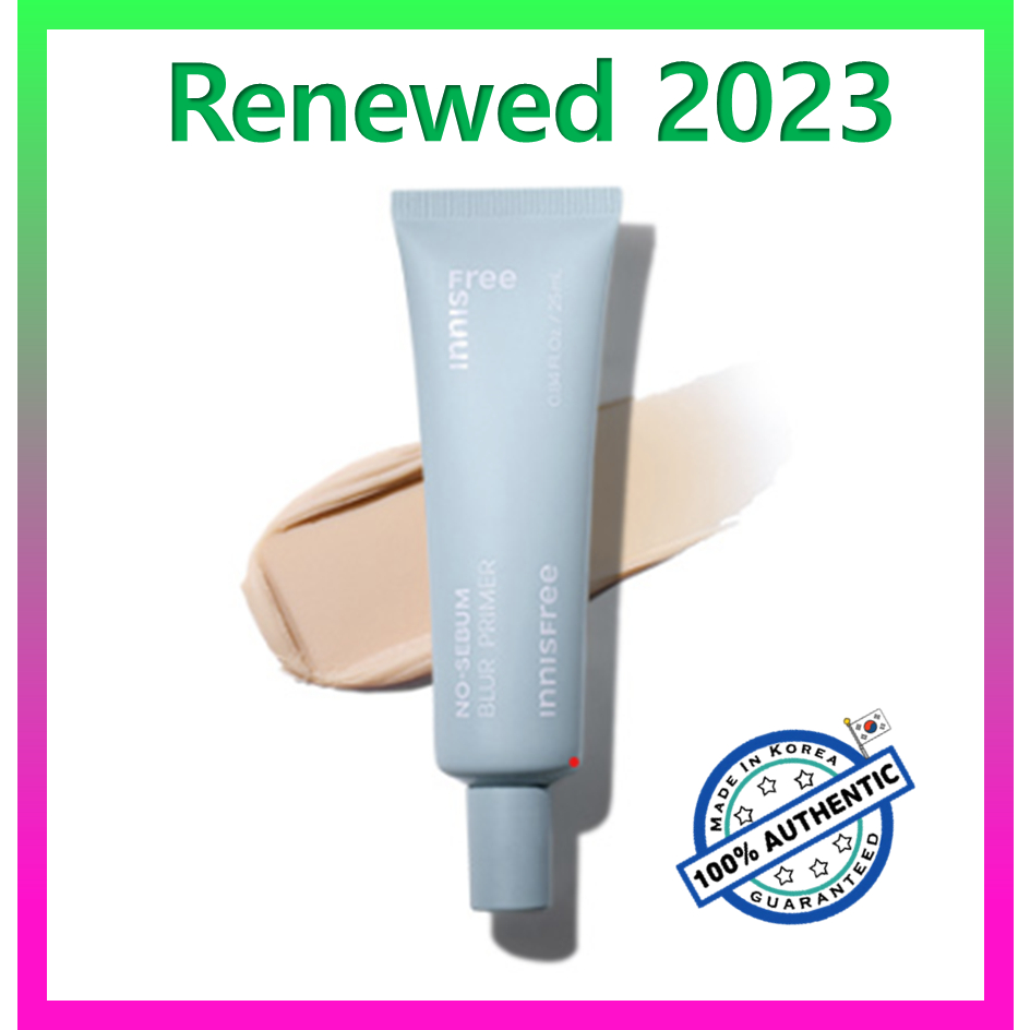 อินนิสฟรี โน-ซีบัม เบลอ ไพรเมอร์ / innisfree No-sebum Blur Primer 25ml (2023 AD)