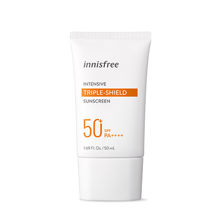 Innisfree Intensive Triple-shield Sunscreen SPF50 + PA + + + 50ml ครีมกันแดดหน ้ า K beauty