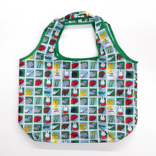 Miffy - Miffy กระเป๋าพับได้ สีเขียว