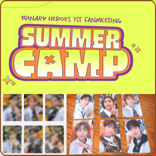 (XDINARY Heroes 1ST FANMEETING) โฟโต้การ์ด SUMMER CAMP