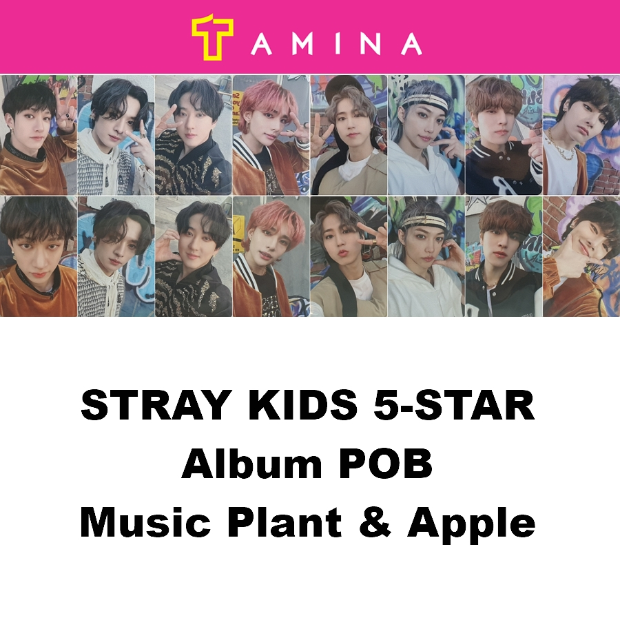 STRAY KIDS 5-STAR Music Plant & Apple Music Album POB
